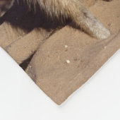 Sunning Meerkats Fleece Blanket Deken (Hoek)