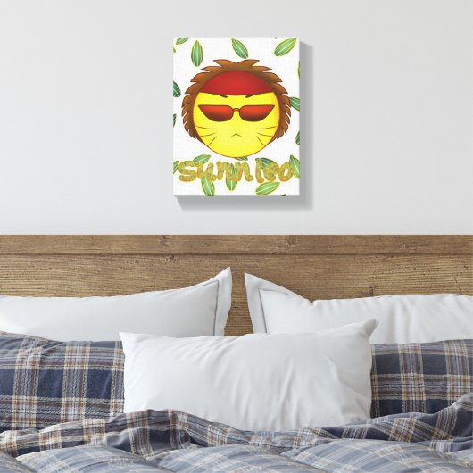 Sunnleo Canvas Afdruk (Insitu (Slaapkamer))