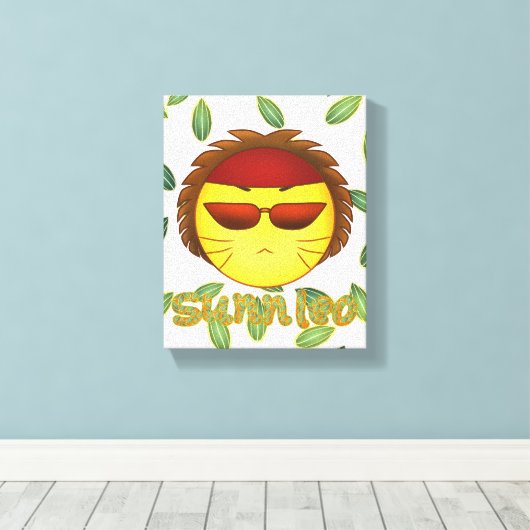 Sunnleo Canvas Afdruk (Insitu (Houten vloer))