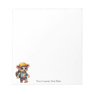 Sunny Adventures met Beachy Beer 5.5 x 6 Notitieblok