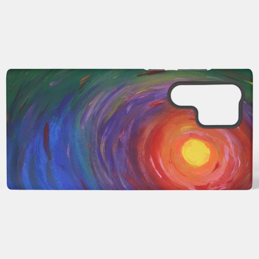 Sunny Android Phone Case Samsung Galaxy Hoesje (Achterkant horizontaal)