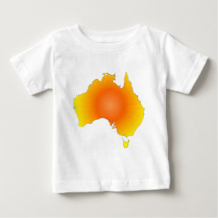 Sunny Australia Map