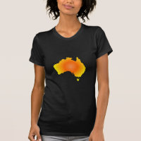 Sunny Australia Map