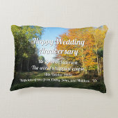 Sunny Autumn Walk - Gepersonaliseerd Accent Kussen