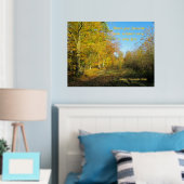 Sunny Autumn Walk - Gepersonaliseerd Folie Afdrukken (Insitu (Slaapkamer))