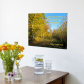 Sunny Autumn Walk - Gepersonaliseerd Folie Afdrukken (Laag (Keuken))