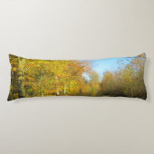Sunny Autumn Walk - Gepersonaliseerd Lichaamskussen (Voorkant)