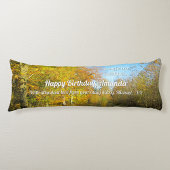 Sunny Autumn Walk - Gepersonaliseerd Lichaamskussen