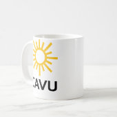 Sunny Aviation Lingo CAVU Koffiemok (Voorkant links)