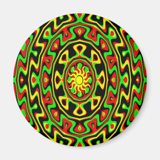 Sunny Aztec Moments.... Magneet (Voorkant)