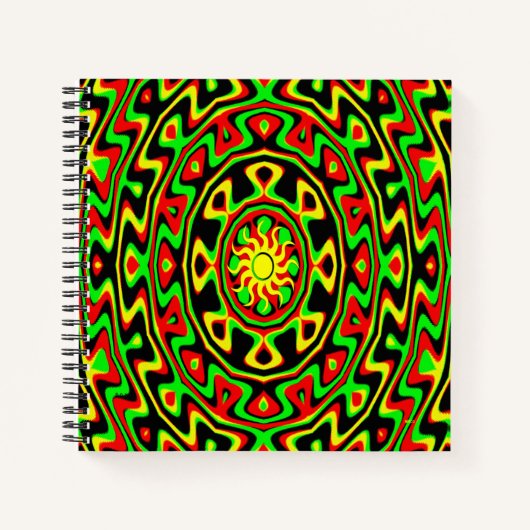 Sunny Aztec Moments.... Notitieboek (Voorkant)