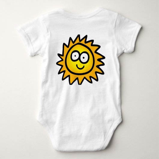 Sunny Baby Bodysuit (Achterkant)