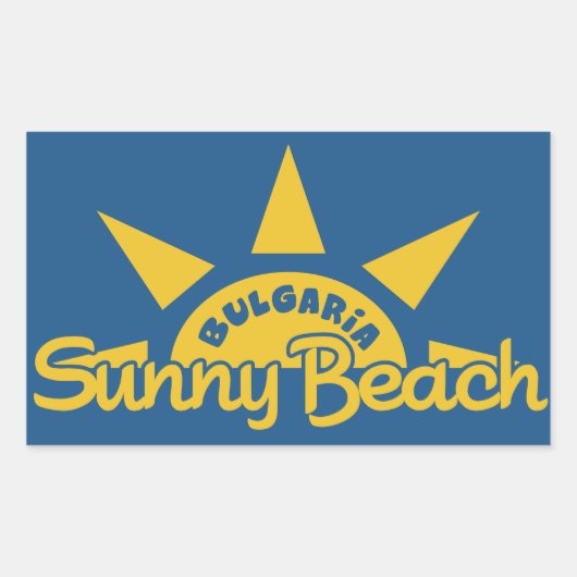 Sunny Beach BULGARIA stickers (Voorkant)