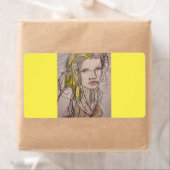 Sunny Beach Girl Etiket (Insitu)