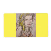 Sunny Beach Girl Etiket (Voorkant)