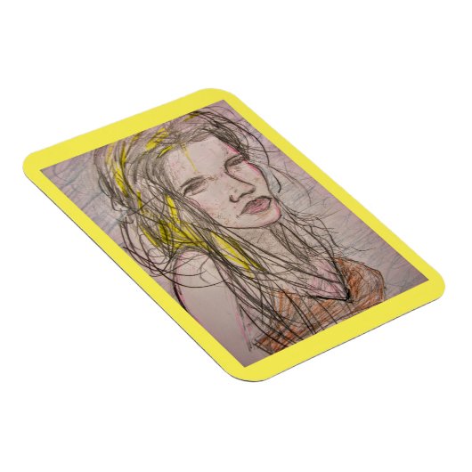 Sunny Beach Girl Magneet (Rechterzijde)