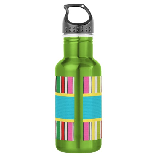 Sunny Beach Stripes Boys Waterfles (Achterkant)