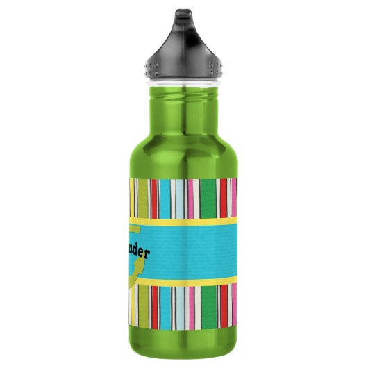 Sunny Beach Stripes Boys Waterfles (Rechts)