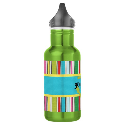 Sunny Beach Stripes Boys Waterfles (Links)