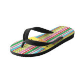 Sunny Beach Stripes Kinder Teenslippers (Schuin)