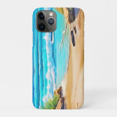 Sunny Beach Waves Design Case-Mate iPhone Case (Achterkant)