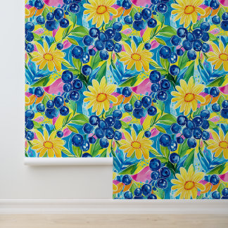 Sunny Berry Splash Behang