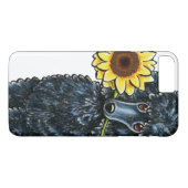 Sunny Black Miniature Poodle Case-Mate iPhone Case (Achterkant (Horizontaal))
