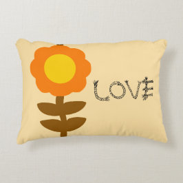 Sunny Bloom Accent Kussen