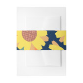 Sunny Bloom Doodles Uitnodigingen Wikkel (Voorkant Voorbeeld)