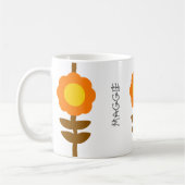 Sunny Bloom Floral Mug Koffiemok (Links)
