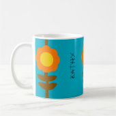 Sunny Bloom Floral Mug Koffiemok (Links)