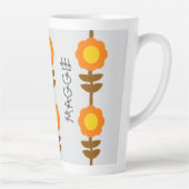 Sunny Bloom Latte Mug Latte Mok (Rechts)