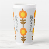 Sunny Bloom Latte Mug Mok (Voorkant)
