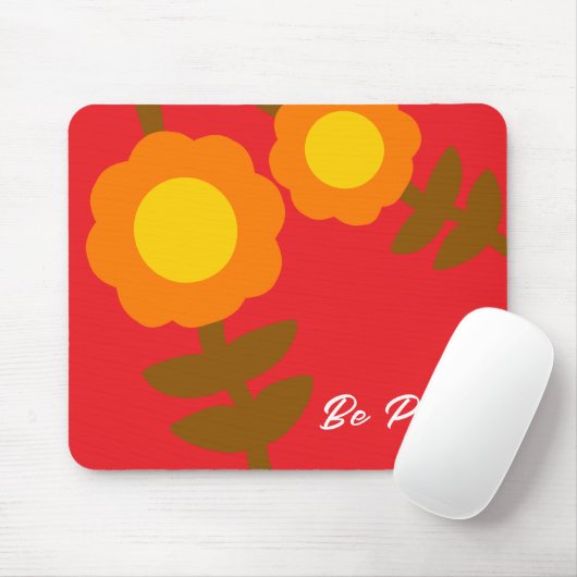Sunny Bloom Mouse Pad Muismat (Met muis)