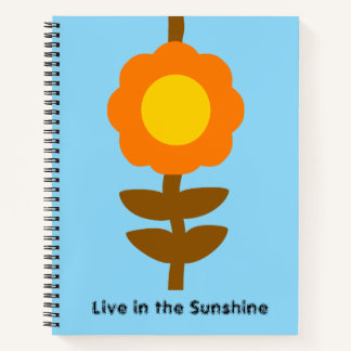 Sunny Bloom Notebook Notitieboek
