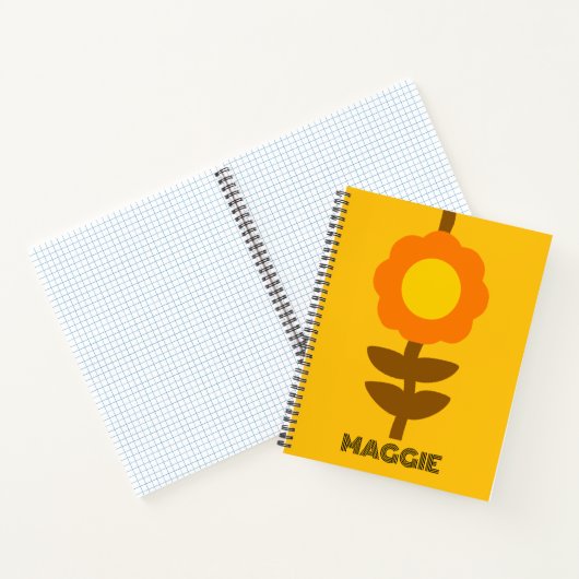 Sunny Bloom Notitieboek (Binnen)