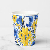 Sunny Bloom Paper Cup Papieren Bekers (Rechts)