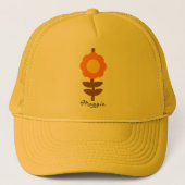 Sunny Bloom Trucker Hat Pet (Voorkant)