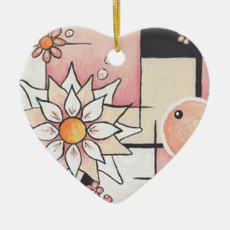 Sunny Blush Ormament Keramisch Ornament