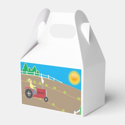 Sunny Boerderij Bedankdoosjes (Achterkant)