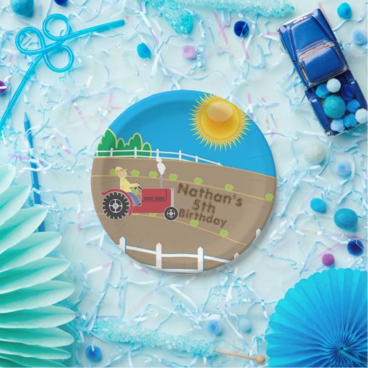 Sunny Boerderij Papieren Bordje (Feest)