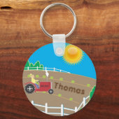 Sunny Boerderij Sleutelhanger (Voorkant)