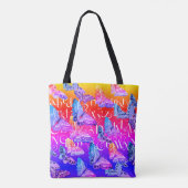 Sunny Boho Butterfly Tote Bag (Achterkant)