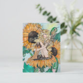 "Sunny"-briefkaart Briefkaart (Staand voorkant)