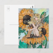 "Sunny"-briefkaart Briefkaart (Voorkant / Achterkant)