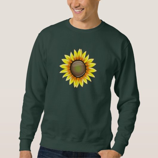 Sunny Bright Sunflower Trui (Voorkant)