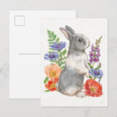 Sunny Bunny Briefkaart (Voorkant / Achterkant)