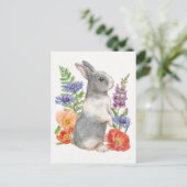 Sunny Bunny Briefkaart (Staand voorkant)