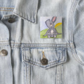 Sunny Bunny Button (In situ)