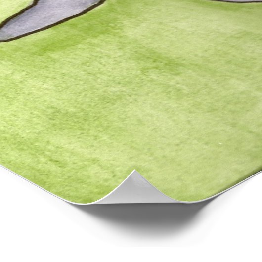 Sunny Bunny Poster (Hoek)